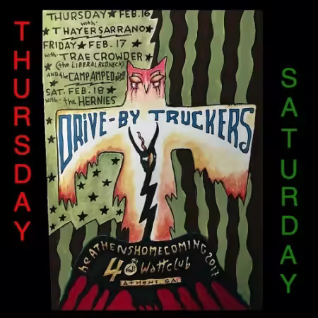 Drive-By Truckers - Heathens Homecoming 2017: Thursday &amp; Saturday (2020)