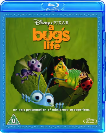 A Bugs Life 1998 1080p 10bit 60FPS Bluray x265 Dual Audio Hindi+English DD 5.1 Esub-DUS-