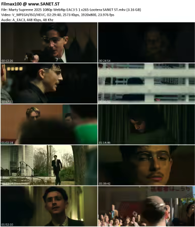 Marty Supreme 2025 1080p WebRip EAC3 5.1 x265-Lootera