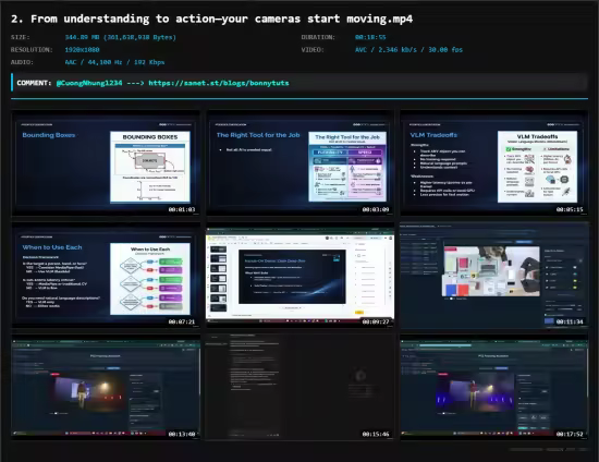 Visual Reasoning AI - for Broadcast and ProAV