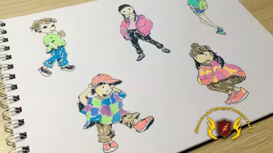 Sketching Kids &amp; Outfits 2 - Illustration for Beginners