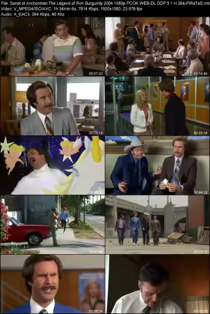 Anchorman The Legend of Ron Burgundy 2004 1080p PCOK WEB-DL DDP 5.1 H264-PiRaTeS