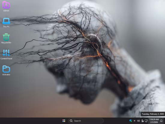Windows 11 Pro Lite 25H2 Build 26200.7462 Select 11 Edition
