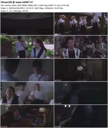 Donnie Darko 2001 BRRip 1080p DD5.1 H265-d3g