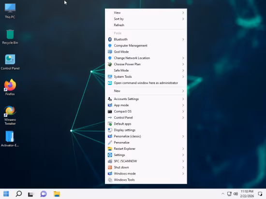 Windows 11 Pro Ultra Lite 25H2 Build 22000.918 MPB Porcelain Edition