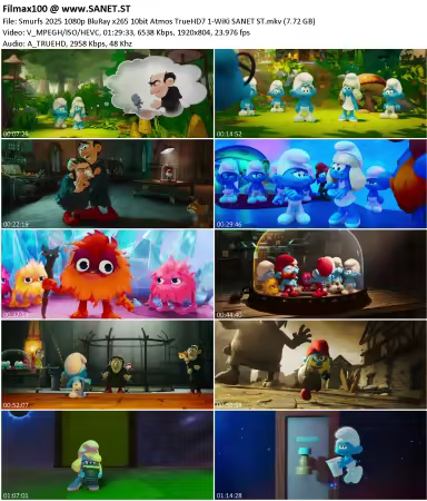 Smurfs 2025 1080p BluRay x265 10bit Atmos TrueHD7.1-WiKi