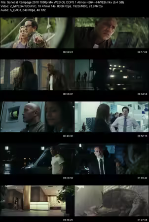 Rampage 2018 1080p MA WEB-DL DDP 5.1 Atmos H264-HHWEB