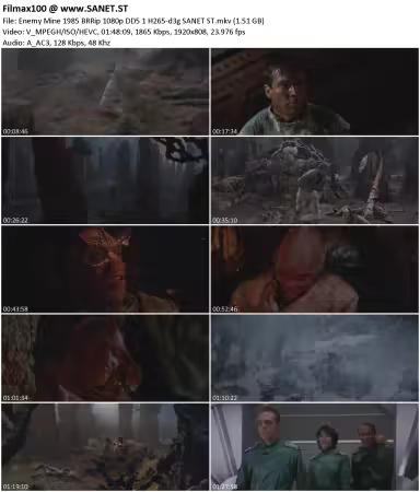 Enemy Mine 1985 BRRip 1080p DD5.1 H265-d3g