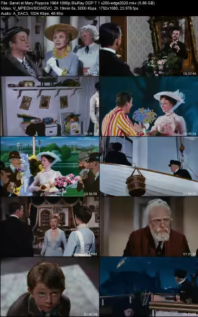 Mary Poppins 1964 1080p BluRay DDP 7.1 x265-edge2020