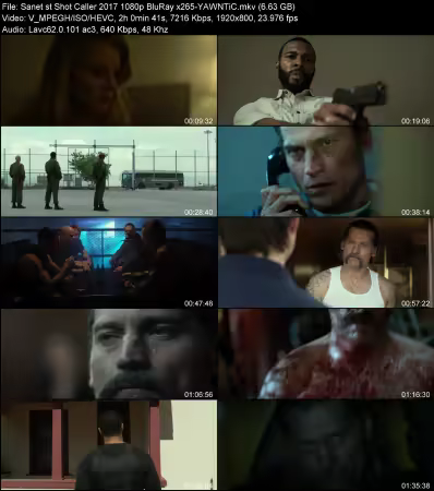 Shot Caller 2017 1080p BluRay x265-YAWNTiC