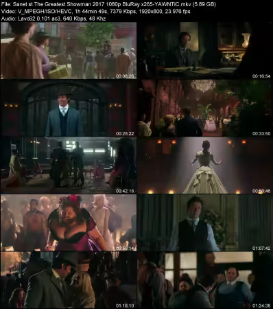 The Greatest Showman 2017 1080p BluRay x265-YAWNTiC