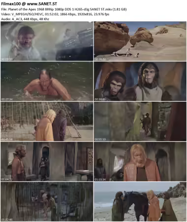 Planet of the Apes 1968 BRRip 1080p DD5 1 H265-d3g