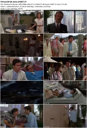 Weekend at Bernies 1989 1080p x264 AC3 2 0 Multi PT-BR-GuyZo