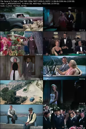 To Catch a Thief 1955 1080p PMTP WEB-DL DDP 5.1 H264-BLOOM