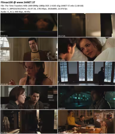 The Time Travelers Wife 2009 BRRip 1080p DD5.1 H265-d3g