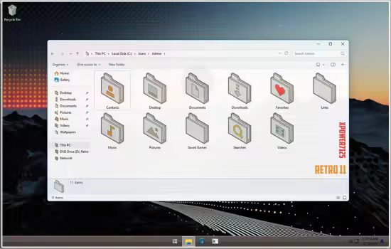 Windows 11 Pro Lite 25H2 Build 26200.7840 Retro 11 Edition