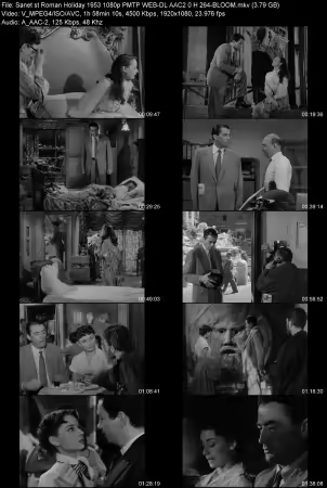 Roman Holiday 1953 1080p PMTP WEB-DL AAC 2.0 H264-BLOOM