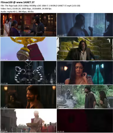 The Raja Saab 2026 1080p WEBRip x265 10bit 5.1-WORLD