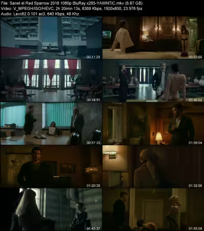Red Sparrow 2018 1080p BluRay x265-YAWNTiC