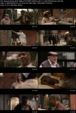 Fences 2016 1080p ATVP PMTP WEB-DL DD 5.1 H264-PiRaTeS