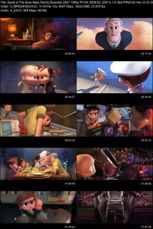 The Boss Baby Family Business 2021 1080p PCOK WEB-DL DDP 5.1 H264-PiRaTeS