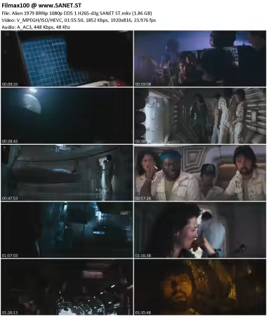 Alien 1979 BRRip 1080p DD5 1 H265-d3g