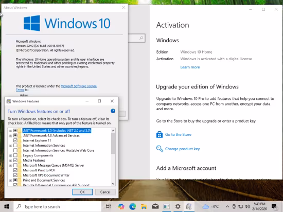 Windows 11 25H2 (No TPM Required) &amp; Windows 10 22H2 AIO 32in1 Preactivated February 2026