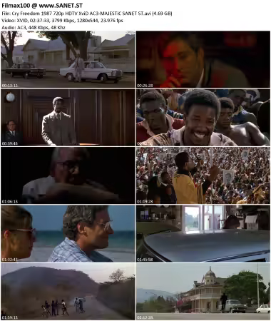 Cry Freedom 1987 720p HDTV XviD AC3-MAJESTiC