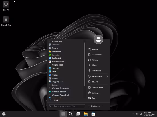 Windows 11 Pro 25H2 Build 26200.7840 Black Edition