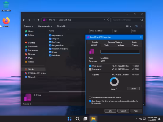Windows 11 Pro Lite 25H2 Build 26200.7623 NovaOS Edition