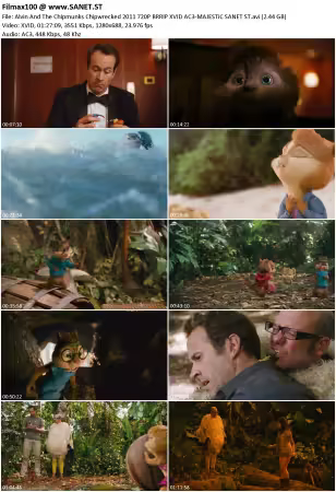 Alvin And The Chipmunks Chipwrecked 2011 720P BRRIP XVID AC3-MAJESTiC