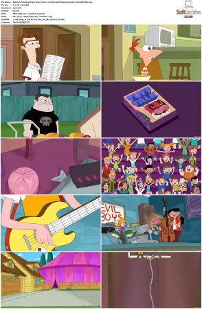 Phineas and Ferb 2007 S01 S05 Movies 1080p H265 AAC 2CH-MNKYDDL