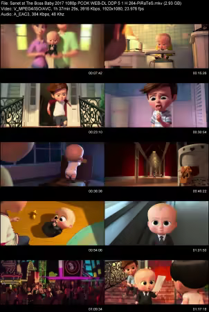 The Boss Baby 2017 1080p PCOK WEB-DL DDP 5.1 H264-PiRaTeS
