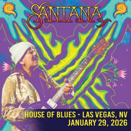 Santana - 2026-01-29 House Of Blues - Las Vegas, Las Vegas, NV (2026)