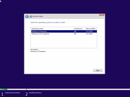 Windows 11 Enterprise/Iot Enterprise 25H2 Build 26200.7840 (No TPM Required) Multilingual Preactivated February 2026