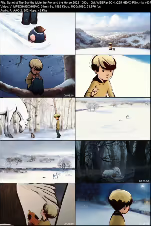 The Boy the Mole the Fox and the Horse 2022 1080p 10bit WEBRip 6CH x265 HEVC-PSA