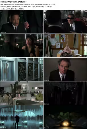 Men in Black II 2002 BluRay 1080p Dts HEVC-d3g
