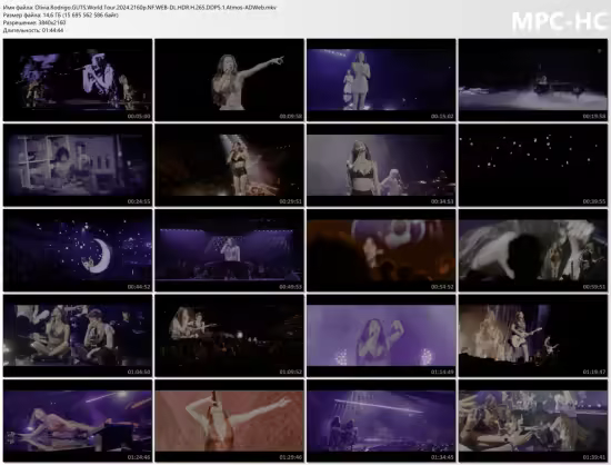 Olivia Rodrigo - GUTS World Tour 2024 (2024) WEB-DL, 4K Ultra HD 2160p