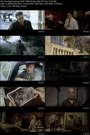 The Quiet American 2002 1080p BluRay x264-OFT