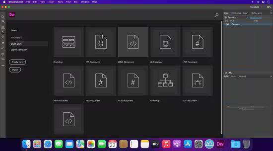 Adobe Dreamweaver v21.6 macOS