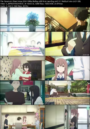 A Silent Voice 2016 1080p BluRay x265 8-bit Jap+Eng AAC 5.1 WeSLeY