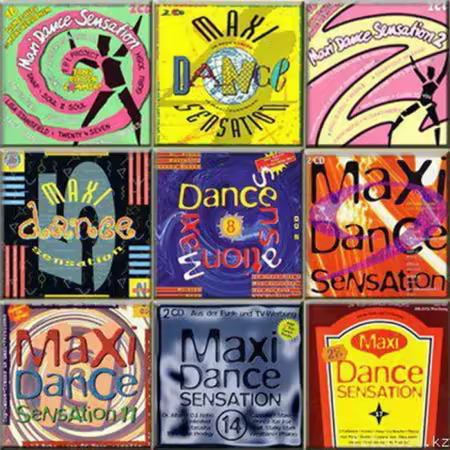 Maxi Dance Sensation: Vol.1-Vol.27 - Collection (1990-1997) DTS