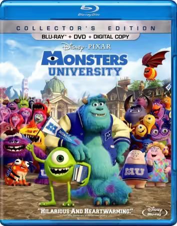 Monsters University 2013 1080p 10bit 60FPS Bluray x265 Dual Audio Hindi+English DDP 5.1 Esub -DUS-