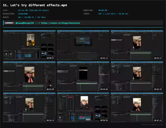 Adobe Premiere Pro Video Editing Course from a YouTuber