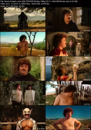 Nacho Libre 2006 PROPER BluRay 1080p DD 5.1 x264-BHDStudio
