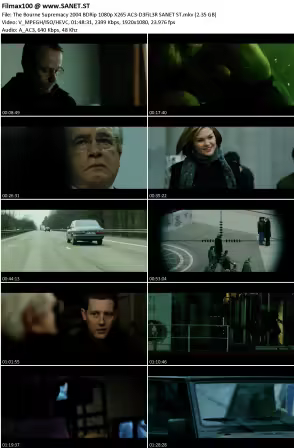 The Bourne Supremacy 2004 BDRip 1080p X265 AC3-D3FiL3R