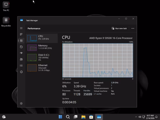 Windows 11 Pro 25H2 Build 26200.7840 Black Edition