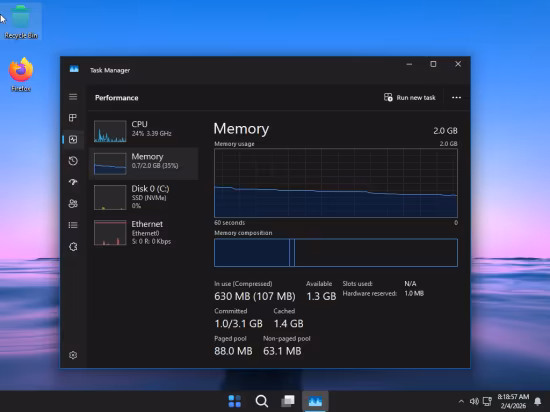 Windows 11 Pro Lite 25H2 Build 26200.7623 NovaOS Edition