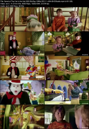 The Cat in the Hat 2003 BluRay 1080p DD 5.1 x264-BHDStudio