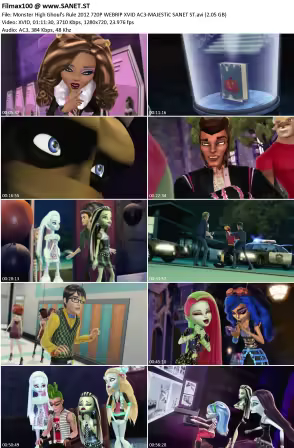 Monster High Ghoul's Rule 2012 720P WEBRIP XVID AC3-MAJESTiC
